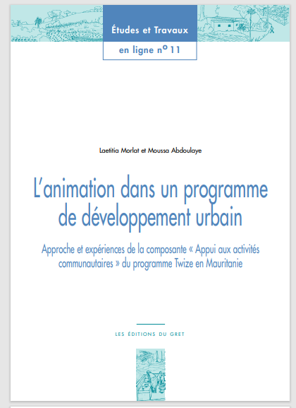 L’animation dans un programme de développement urbain