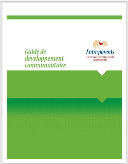 Guide de développementcommunautaire