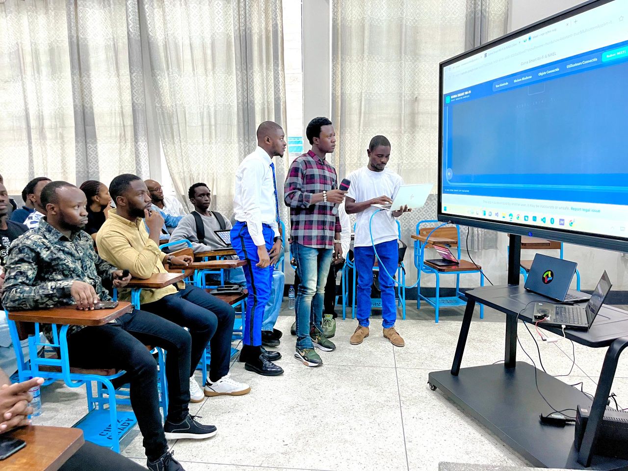 L’intelligence artificielle au cœur des démonstrations à l’ISIG-GOMA